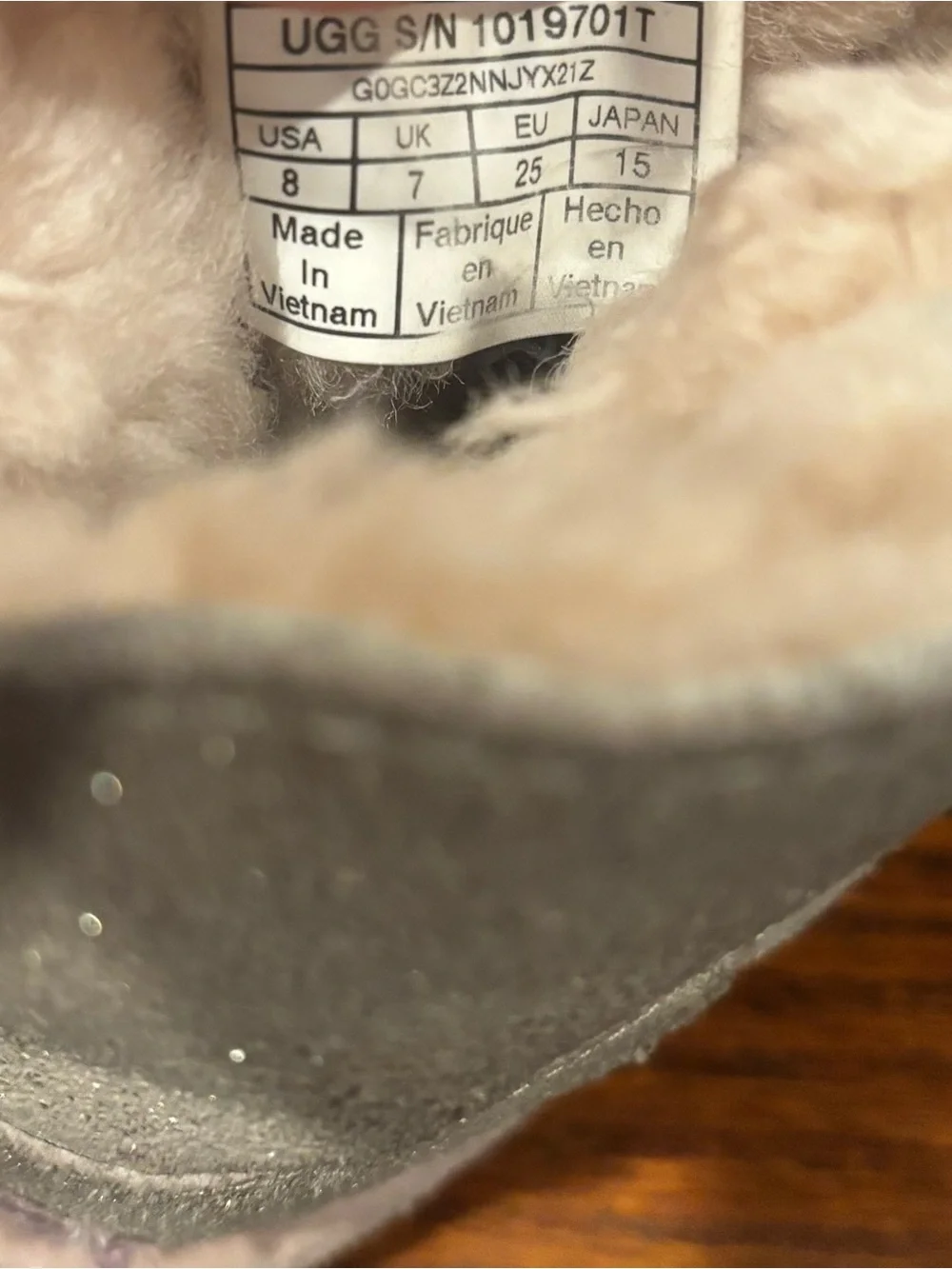 Uggs Toddler Beige Faux-Fur Pom Booties - Kids Accessories